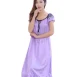Light purple Silk night dress for women nighty for women in karachi