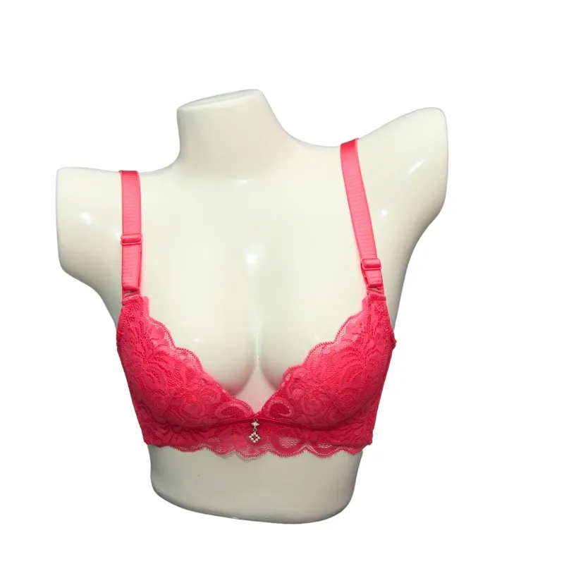 Floral Lace Push Up double Floral double padded bra in Pakistan