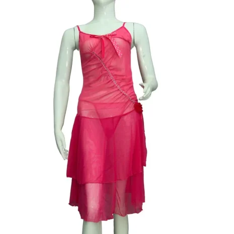 Women's Georgette A-Line Midi Dress Prom dress